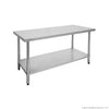 FED 1500-6-WB Economic 304 Grade Stainless Steel Table 1500x600x900