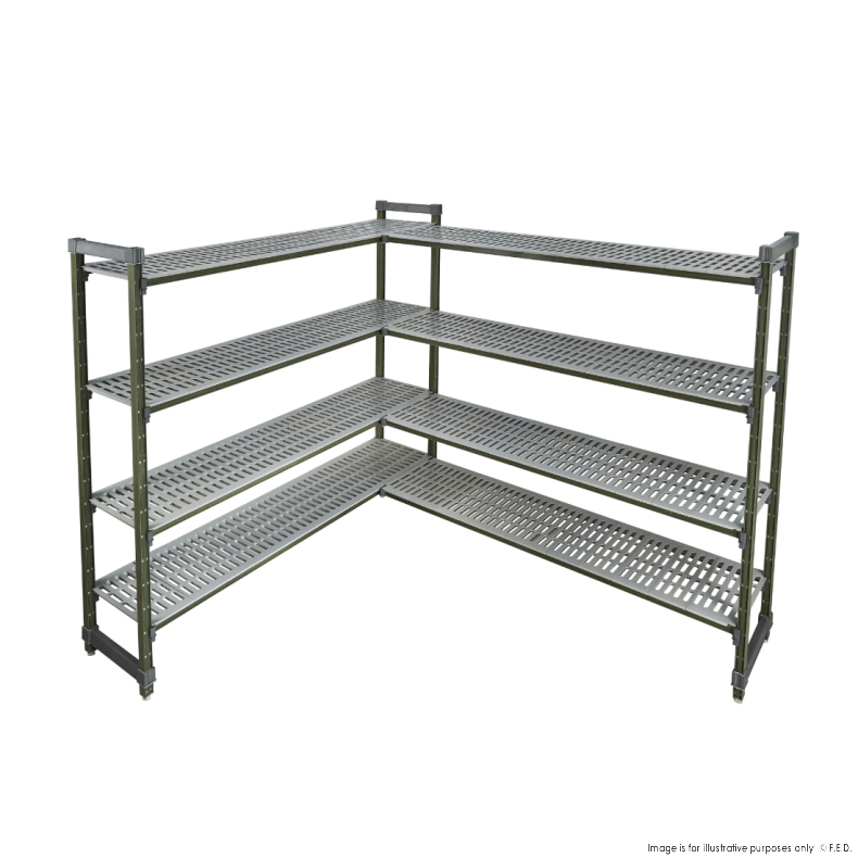 Modular System Poly Coolroom Shelving Starter Kit – PCU18/54