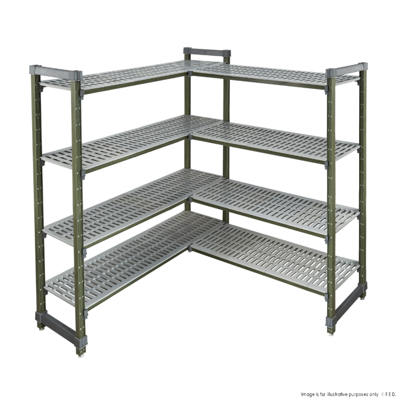 Modular System Poly Coolroom Shelving Starter Kit – PCU24/72