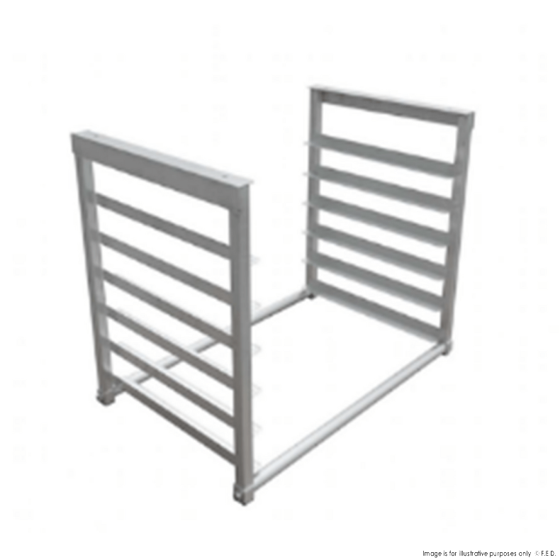 Modular System Table Mounted Pan Rack STMSPRS-6