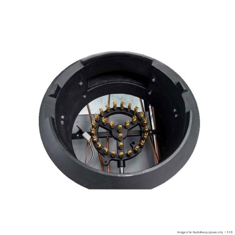 FED WTL-2/17 Superwok Double Hole Asian Style Stockpot