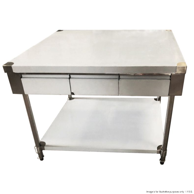 Workbench with 3 Drawer Each Side - SWBD10-1500