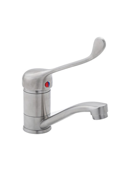 3monkeez T-3MLB6MIX Stainless Steel Lever Handle Basin Mixer - 6 Star 4.5 Litres/Min