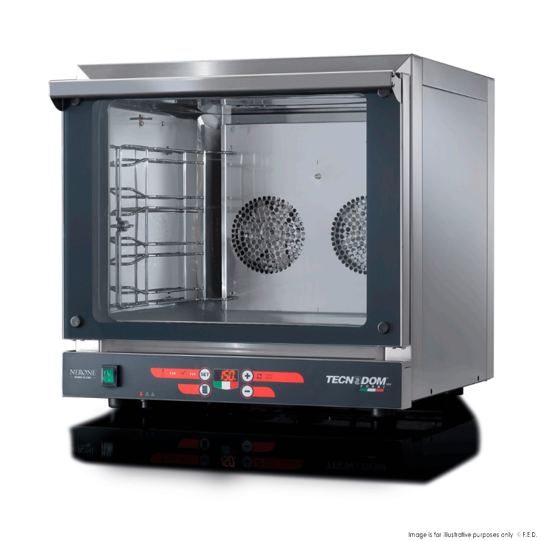 Tecnodom Nerone EKO Digital 435x350 Tray Convection Oven - TDE-4CD/15