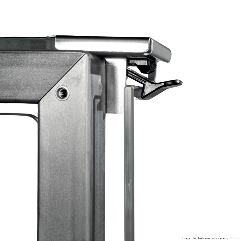 Tecnodom Serie MR9.5 2000mm Wide Deli Display with Storage and Castors - TDMR-0920