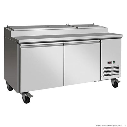 Thermaster TPB1800 Pizza Prep Fridge 9 x 1/3GN pans 1798mmW