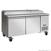 Thermaster TPB1800 Pizza Prep Fridge 9 x 1/3GN pans 1798mmW