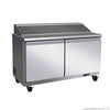 Thermaster TSB1555 Pizza Prep Fridge 16 × 1/6 Poly Pans 1555mmW