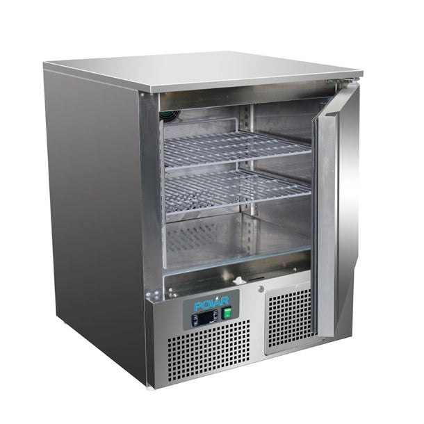 Polar U-Series Undercounter Freezer 140Ltr - 220W. Net usable capacity: 91Ltr. R290