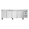 Polar UA049-A U-Series Four Door Counter Fridge 553Ltr