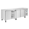 Polar UA049-A U-Series Four Door Counter Fridge 553Ltr
