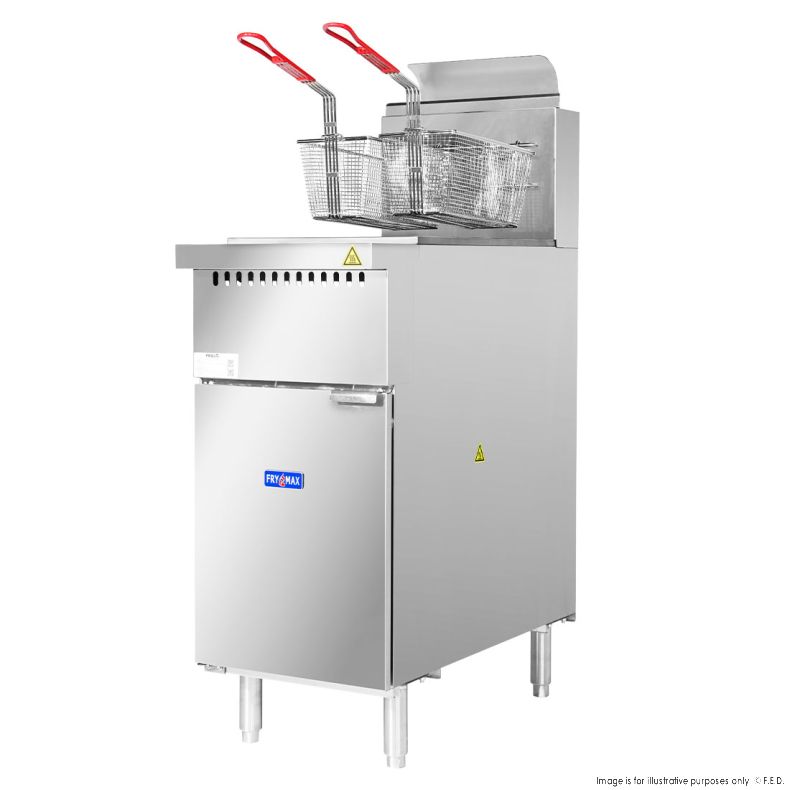 VP122 V Pan Natural Gas Deep Fryer - Catering Sale