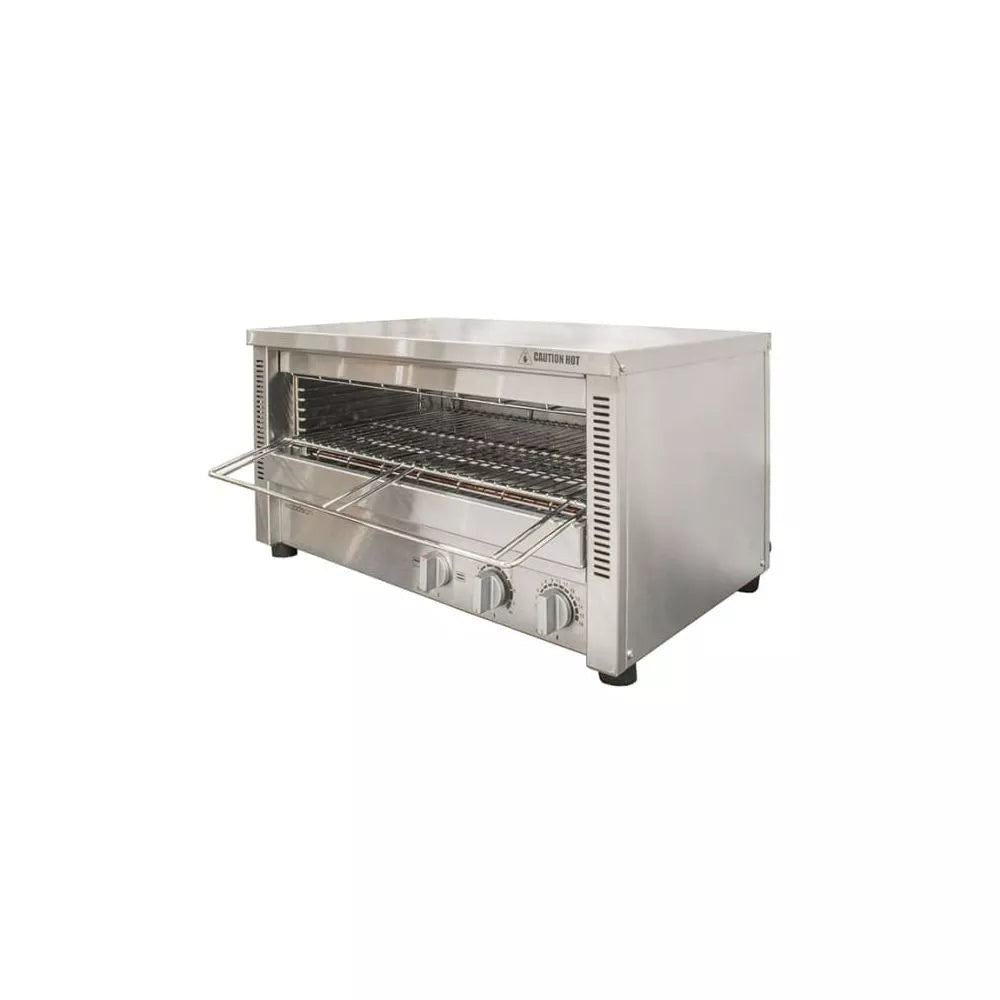 Woodson W.GTQI8.15 8 Slice Multi-Function Glass Element Toaster Griller - 15 amp