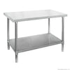 Modular systems WB6-1800/A Stainless Steel Workbench