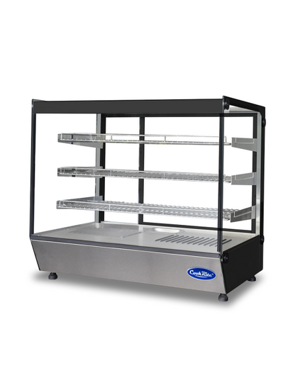 Atosa Square Hot Display Showcase - 700mm Width WHF150L
