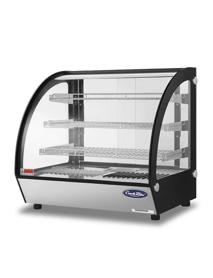 Atosa Curved Hot Display Showcase - 700mm Width WHY125L