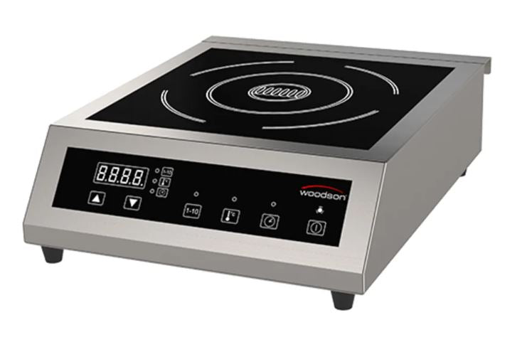 Woodson WI.HBCT.1L.3500 Single Large Induction Hob - 15amp