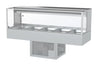 Woodson / WR.CFSQ25 / 2 Rows, 5 Bays Cold Food Display (Square Glass, 10A) - 0.84kW / 230Kg / W1680x D608 x H660 / 1Y Warranty