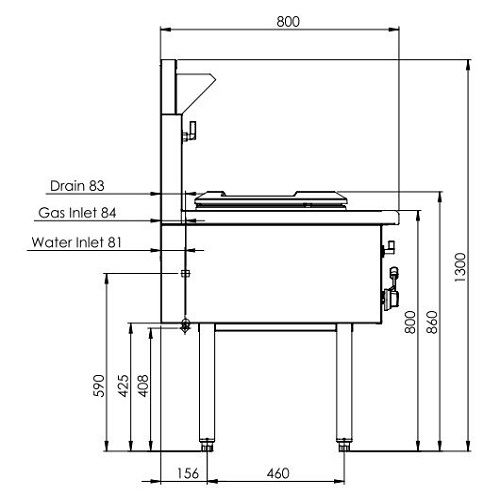 Luus WZ-17C Asian Range Waterless Woks