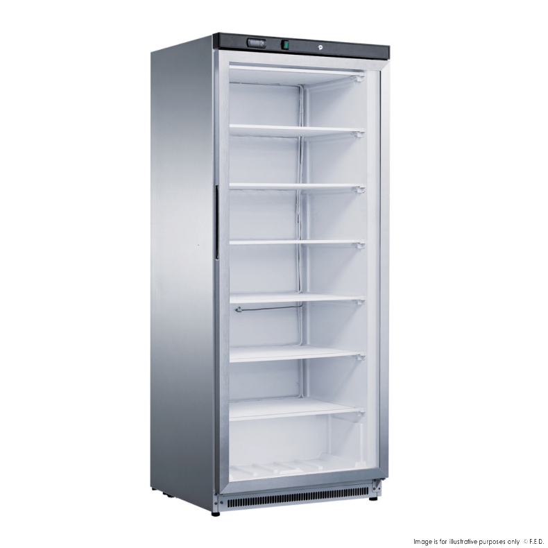 FED-X 555L Single Glass Door Freezer - XF600SG - Catering Sale