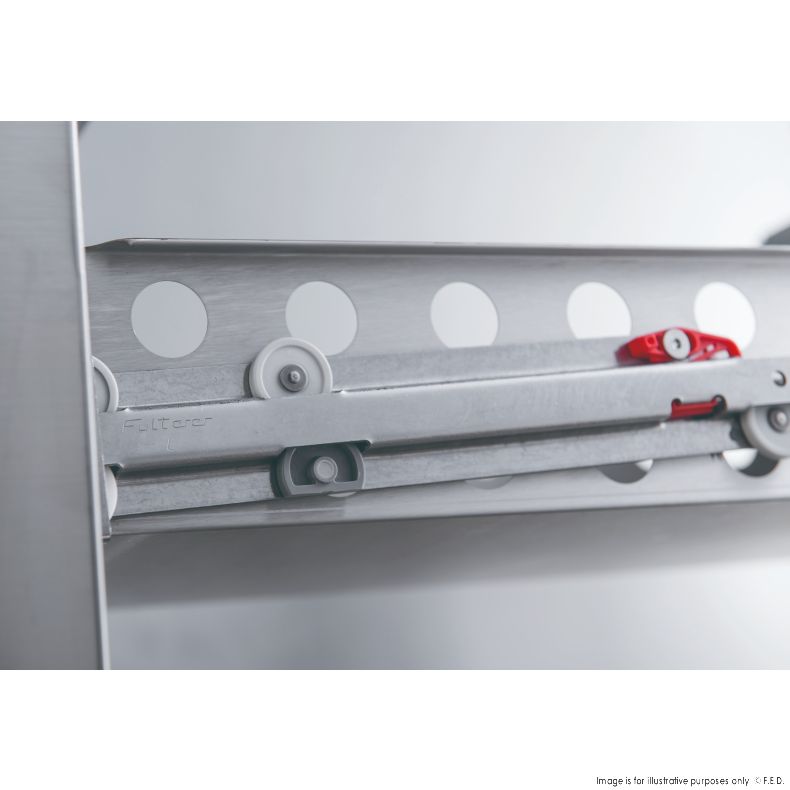 FED-X Six Drawer Compact Workbench Fridge - XGNS1300-6D - Catering Sale
