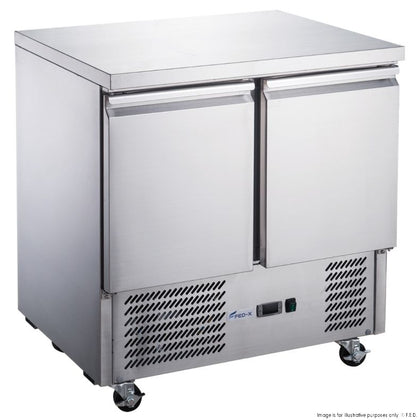 FED-X XGNS900B Compact Workbench Fridge 240L 90mmW