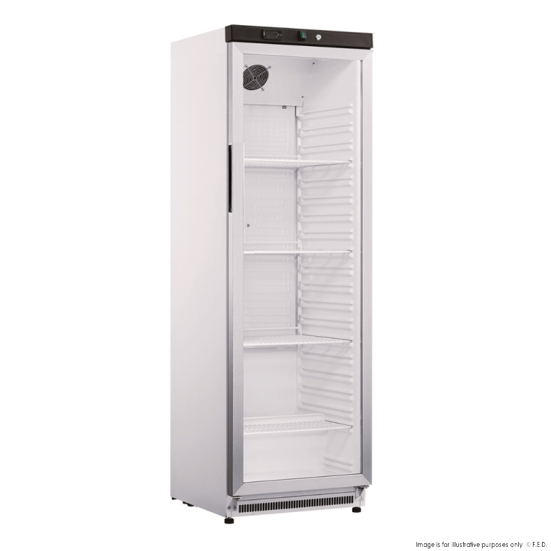 FED-X 350L Single Glass Door Fridge - XR400SG - Catering Sale