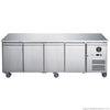 FED-X XUB6C22S4V S/S Four Door Bench Fridge 449L W2230