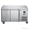 FED-X XUB6F13S2V S/S Two Door Bench Freezer 228L W1360