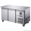 FED-X XUB6F13S2V S/S Two Door Bench Freezer 228L W1360