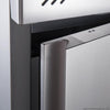 FED-X XURF600S1V S/S Two Door Upright Freezer 600L W660mm