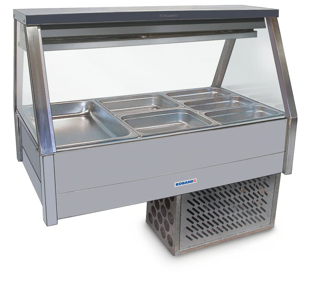 Roband ERX23RD Straight Glass Refrigerated Foodbar