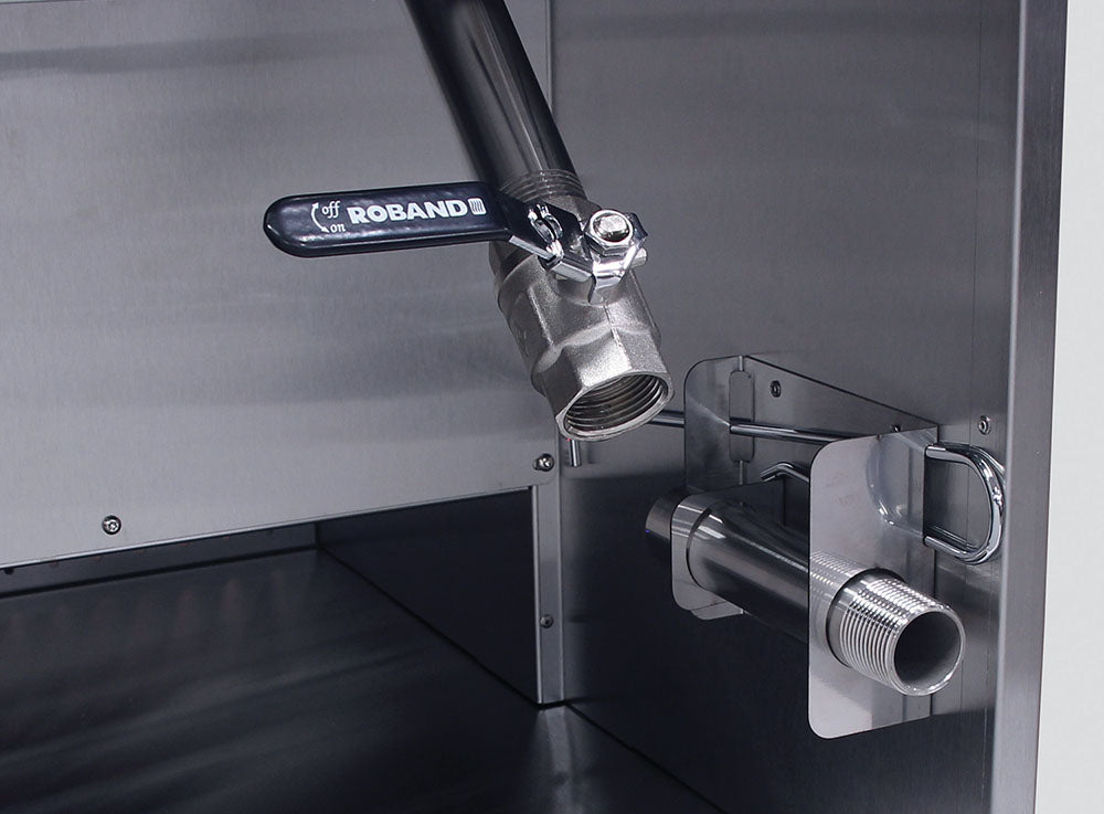 Austheat AF812/R Austheat Single Pan Two Basket Floor Model Fryers