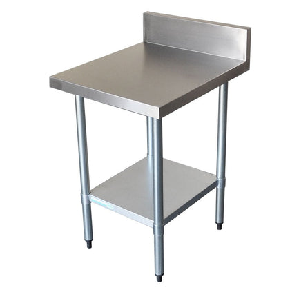 Brayco 6070SP Commercial Grade Stainless Steel Splashback Bench / W600-D700-H900 mm