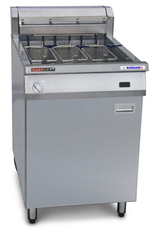 Roband AF813 Single Pan Electric Fryers 3 Basket