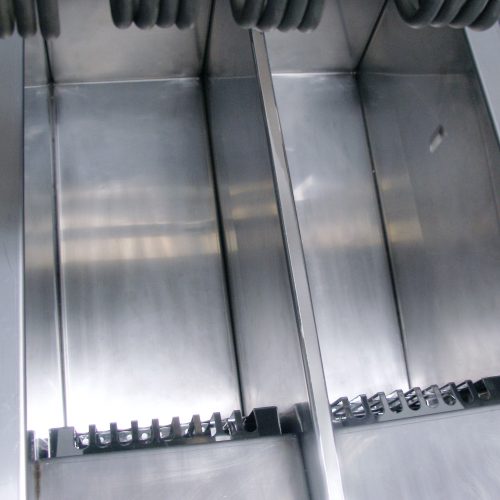 Roband AF822 Single Split Pan Fryer 2 Basket