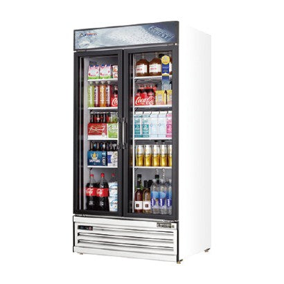 Everest B100HS-2RROC-E Glass/Sliding Door Merchandiser Refrigerator 910L
