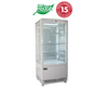 EXQUISITE CTD78 series 4-sided glass Counter Top Fridge CTD78LED - with LED White