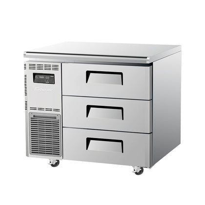 Turbo Air KUR9-3D-3(HC) Under Counter Refrigerator 3 Drawers