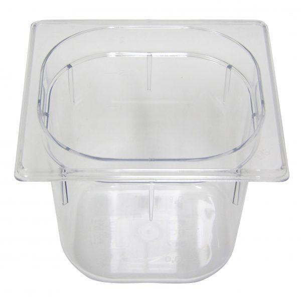 Inox Macel Gastronorm Pan- Polycarbonate Clear - Catering Sale