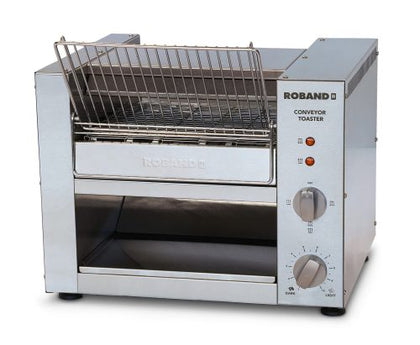 Roband TCR15 CONVEYOR TOASTERS - FRONT LOAD, FRONT RETURN / PASS THROUGH - 14A / W475-D430-H370 mm