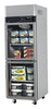 Turboair KF25-2G Upright Glass Half Door Freezer - Catering Sale