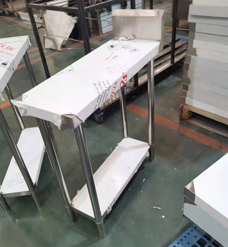 Kitchen Knock AWS-0660 S / Steel Splashback Workbench / W600-D600-H900 mm