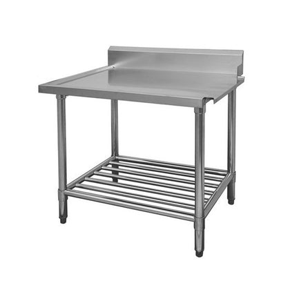 Modular systems WBBD7-0900R/A  All Stainless Steel Dishwasher Bench Right Outlet 900mm