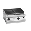 FED BG7-10LPG Fagor 700 series - LPG charcoal 2 grid grill / 700x775x290 / 2+2Y Warranty
