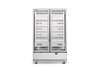 SKOPE BME1200N-A 2 Glass Door Fridge - 1280 x  795 x 2005 / 1079L