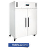 Polar DL897-A Cabinet Freezer White - 1200L / 195Kg / W1340-D845-H2000 mm