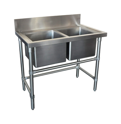 Brayco DSM610 Double Stainless Steel Kitchen Sink / W1000-D610-H900 mm