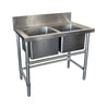 Brayco DSM610 Double Stainless Steel Kitchen Sink / W1000-D610-H900 mm