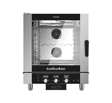 Turbofan EC40D7 Digital Electric Combi Oven - 7 x 1/1 GN tray capacity - 777 x 835 x 942 / 415V, 18A